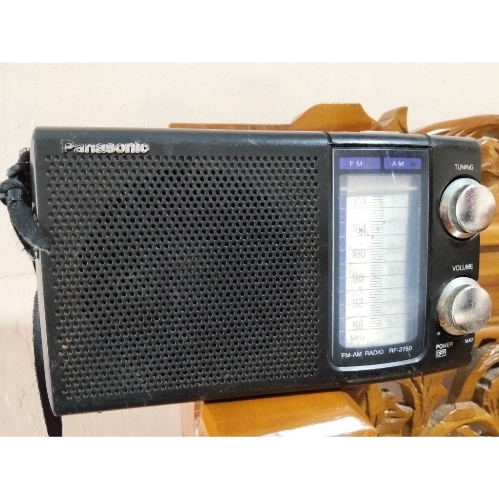 Radio Jadul Panasonic RF 2750 Portable 2 Band