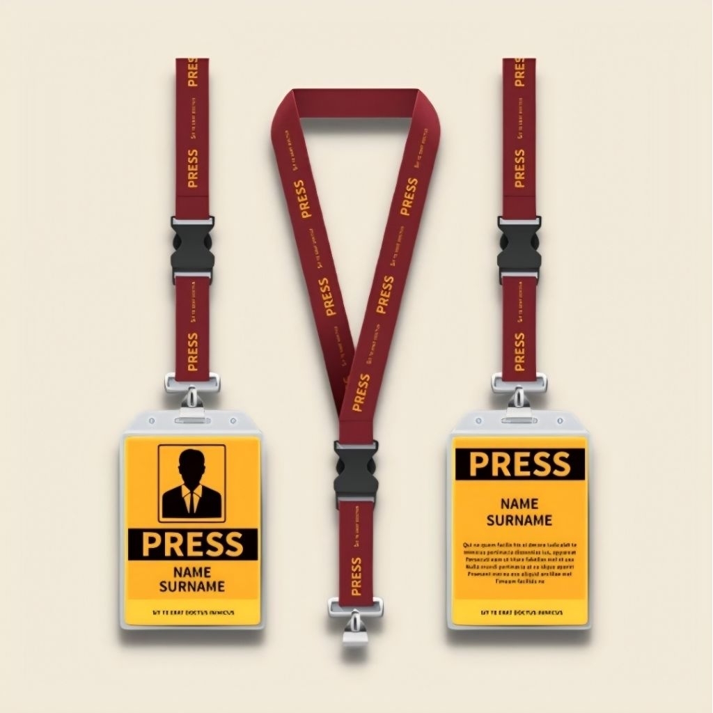 Custom ID & Lanyard Premium