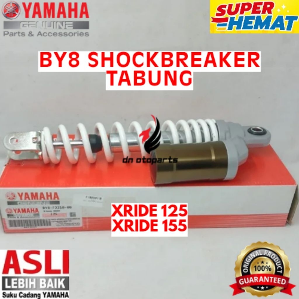 SHOCKBREAKER TABUNG ORIGINAL YAMAHA KODE BY8, SHOCKBREAKER TABUNG XRIDE 125, SHOCKBREAKER TABUNG XRI