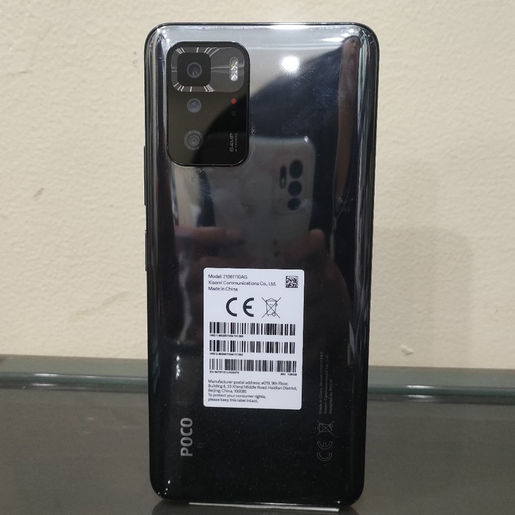 Handphone Xiaomi Poco X3 GT Ram 8 128GB (Batangan Tanpa Charger)