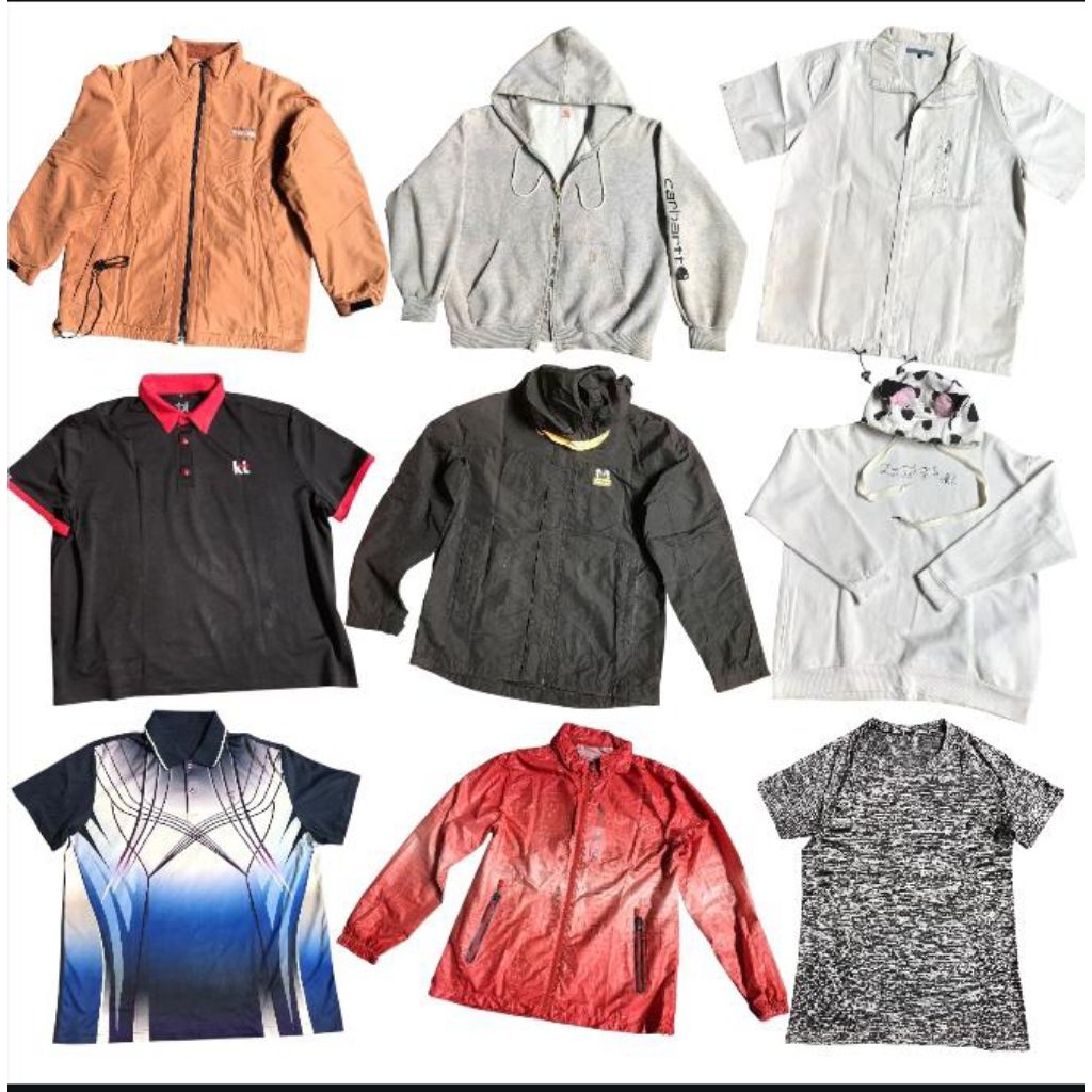 Jacket Hangat,Jacket Model Casual,Jacket Vintage, T-shirt Polo. Kaos biasa(Pakaian Pria)