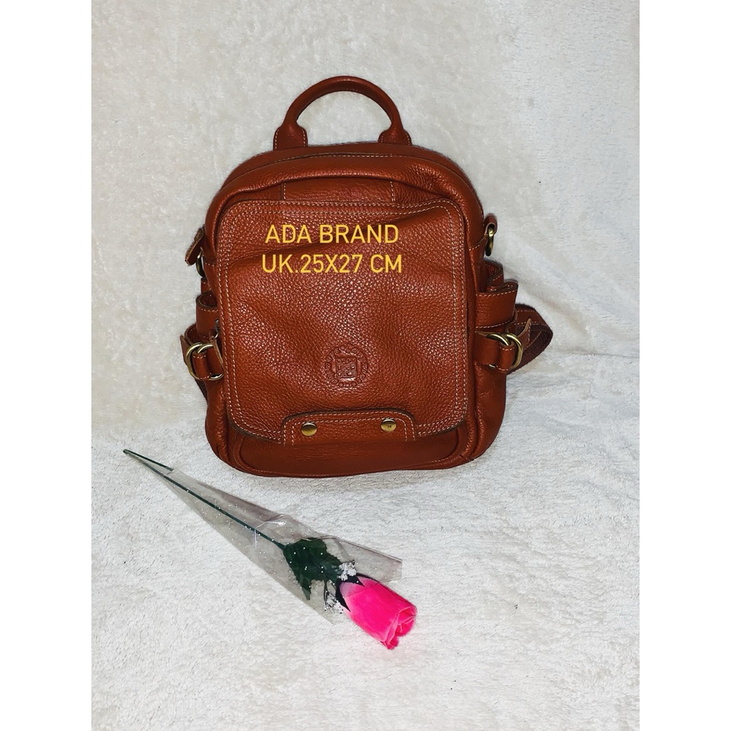 No Brand Preloved Ransel kulit wanita