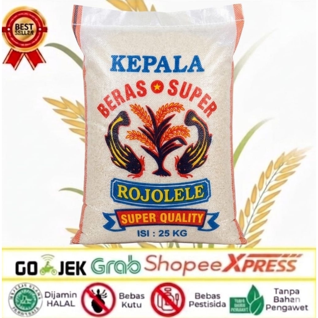 BERAS ROJOLELE 25KG