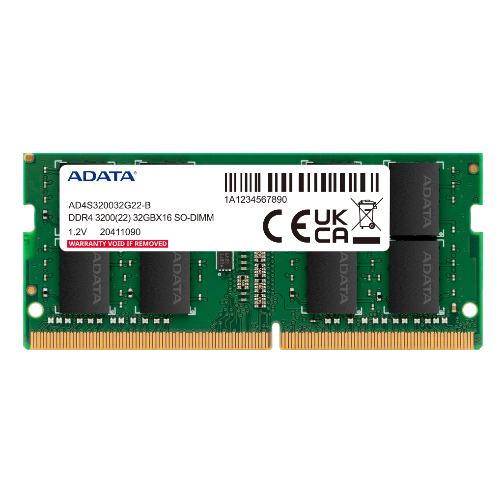 ADATA RAM SODIMM DDR4 32GB 3200MHZ