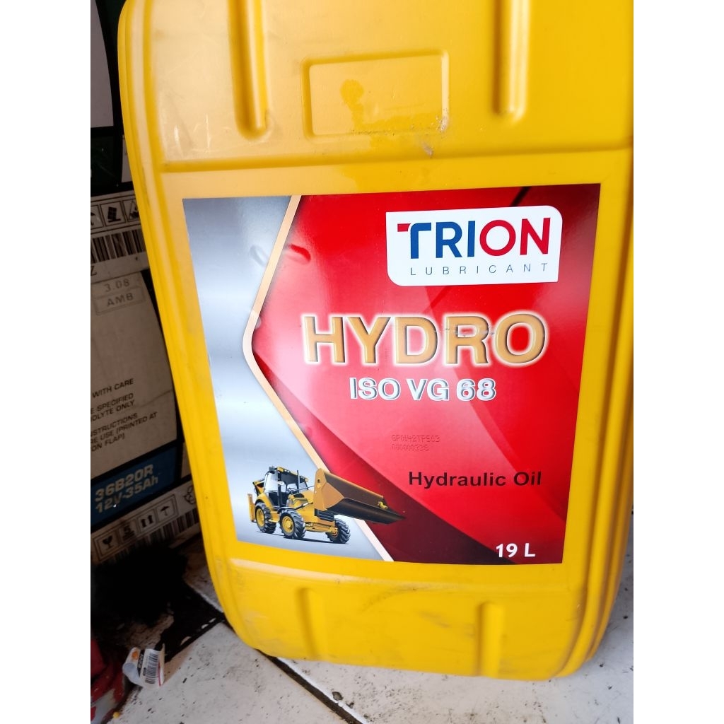 ECERAN 1 liter Oli Hydraulic / hidrolik / hidrolis / Trion Hydro iso vg 68 setara oli sae 10
