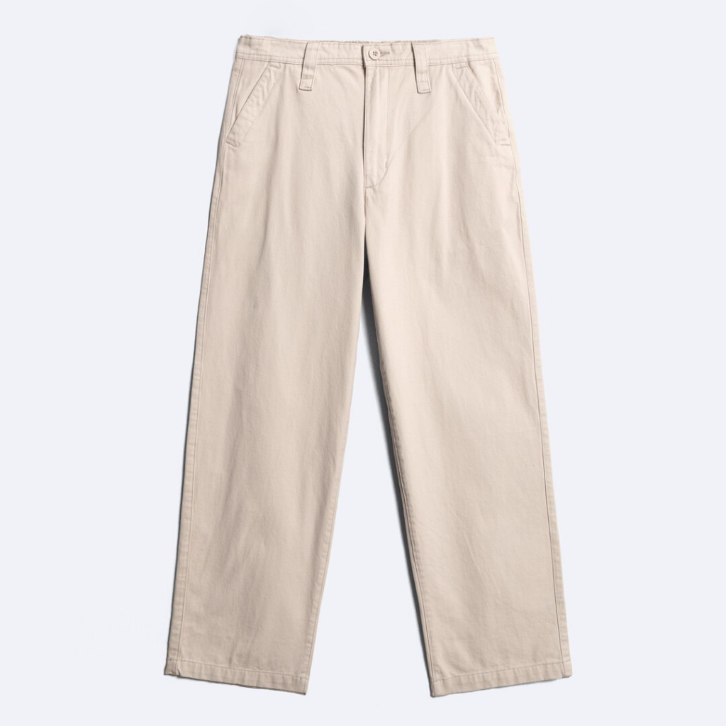 Wide Chino Pants Cream