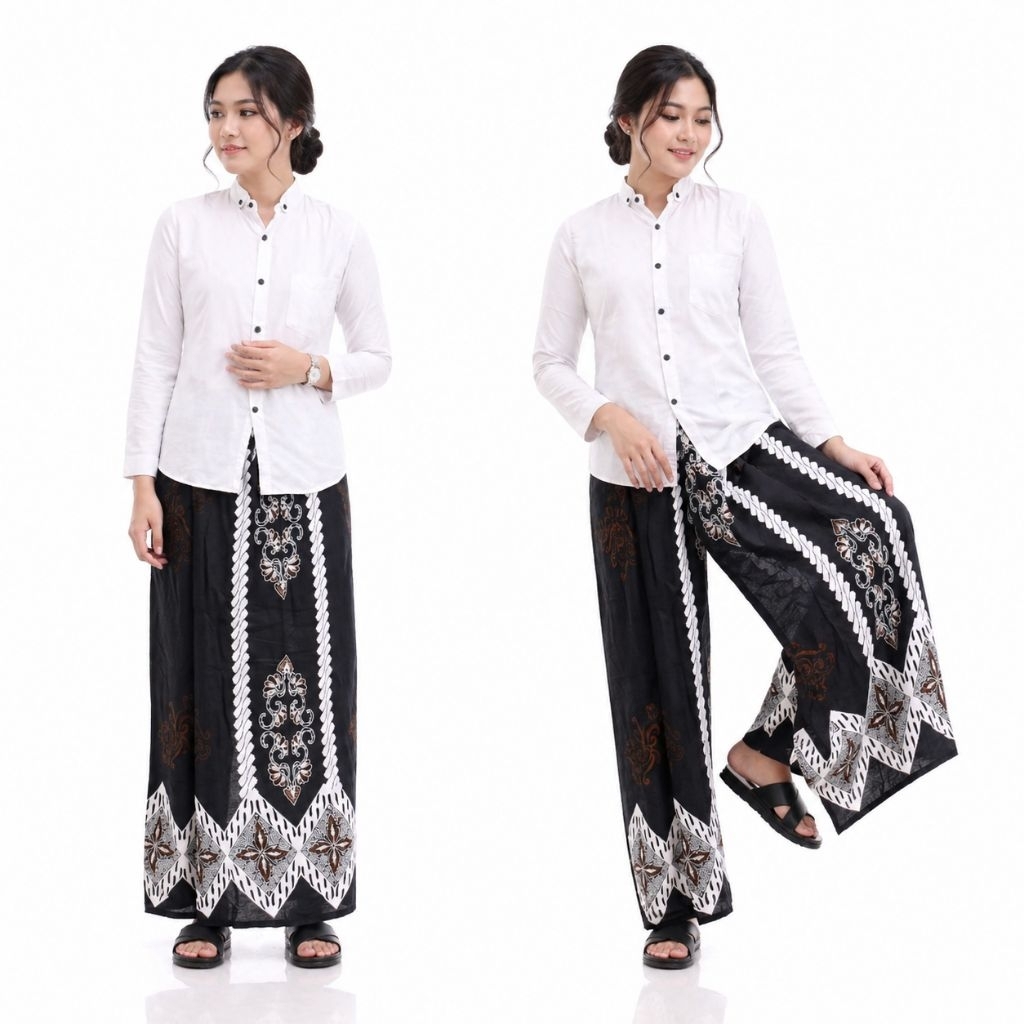 ROK CELANA SPAN BATIK TERBARU SIMPLE PRAKTIS