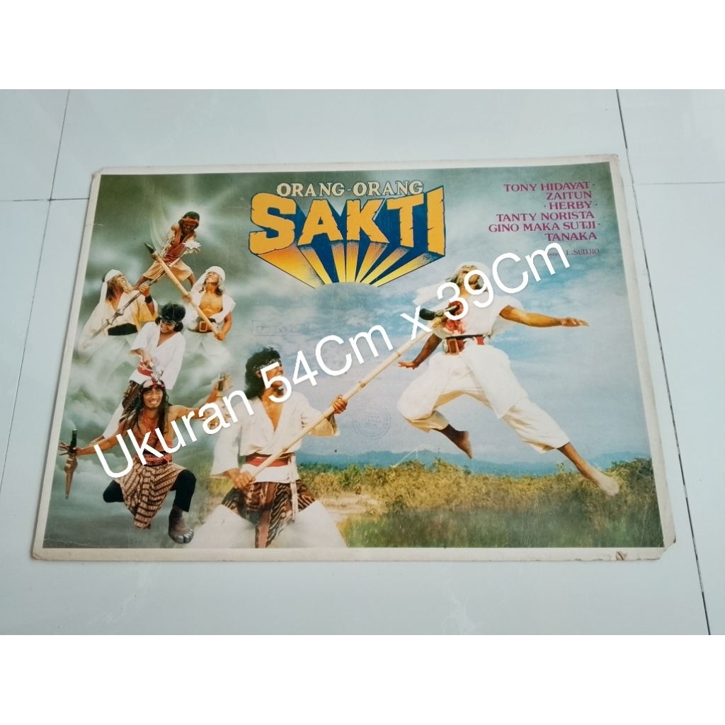 Poster Bioskop Lobby Card Bioskop Poster Bioskop Film Indonesia Wiro Sableng - Orang2 Sakti Origina