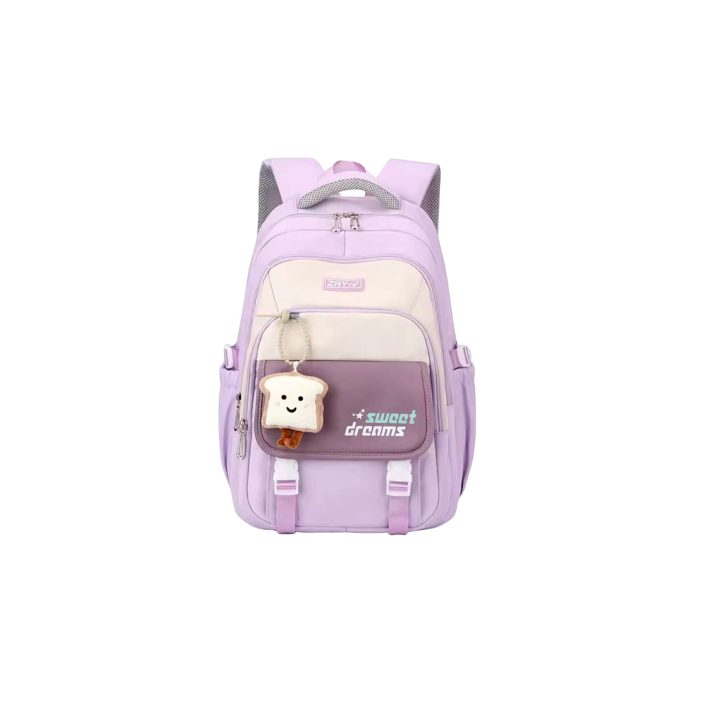 Tas Sekolah Anak Perempuan Terbaru Ransel Sekolah Anak SD SMP Free dompet