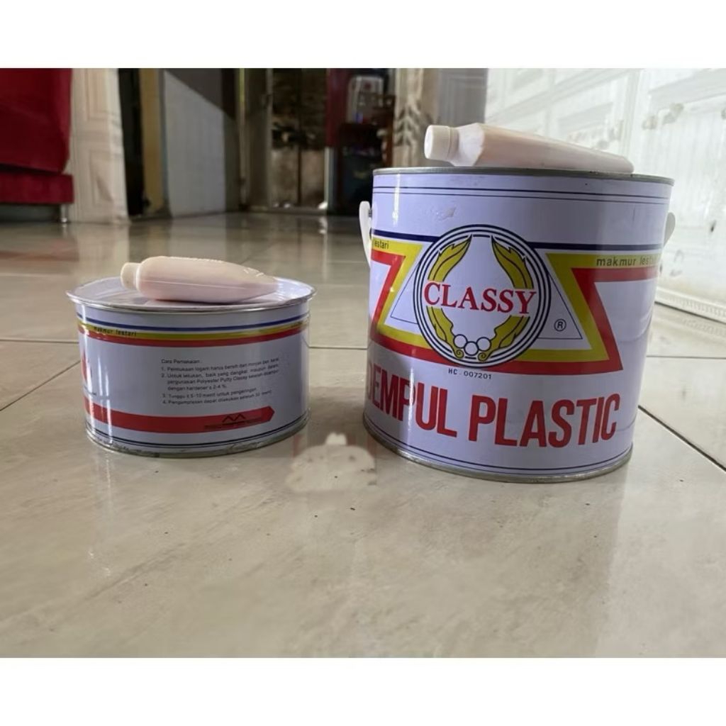 Dempul classy , dempul plastik 100% dempul plastik