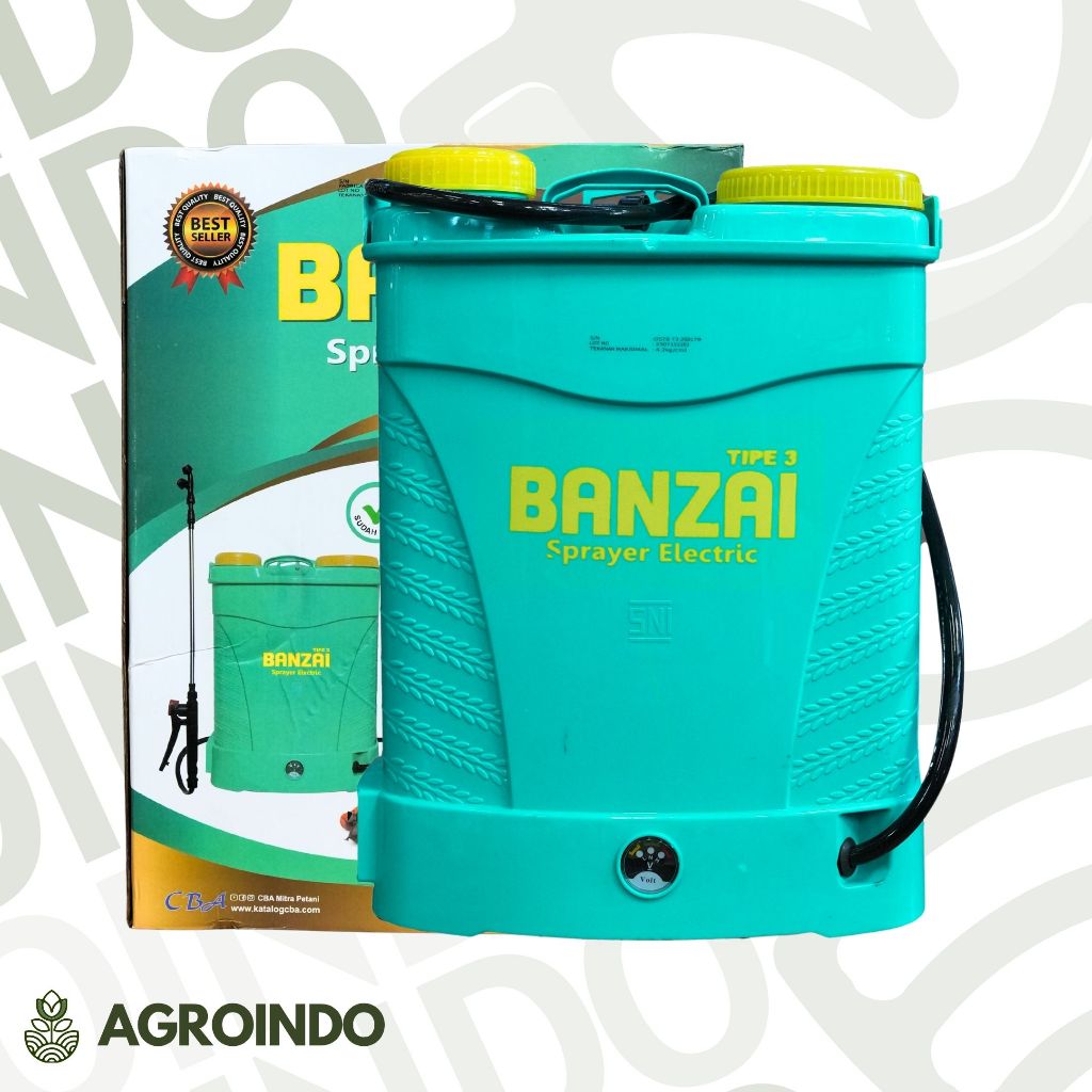 sprayer elektrik semprot pertanian 16L original banzai