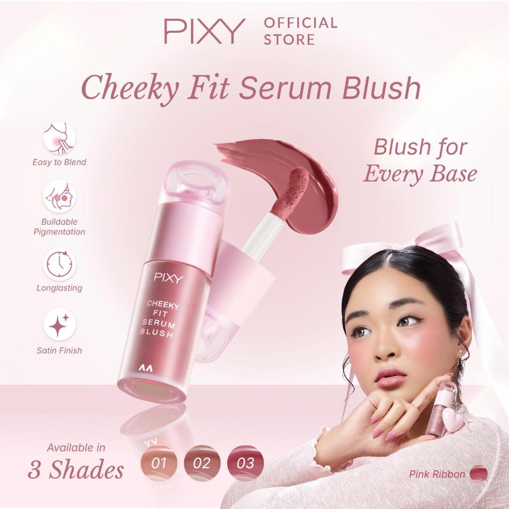 Pixy Cheeky Fit Serum Blush / Blush On Pixy