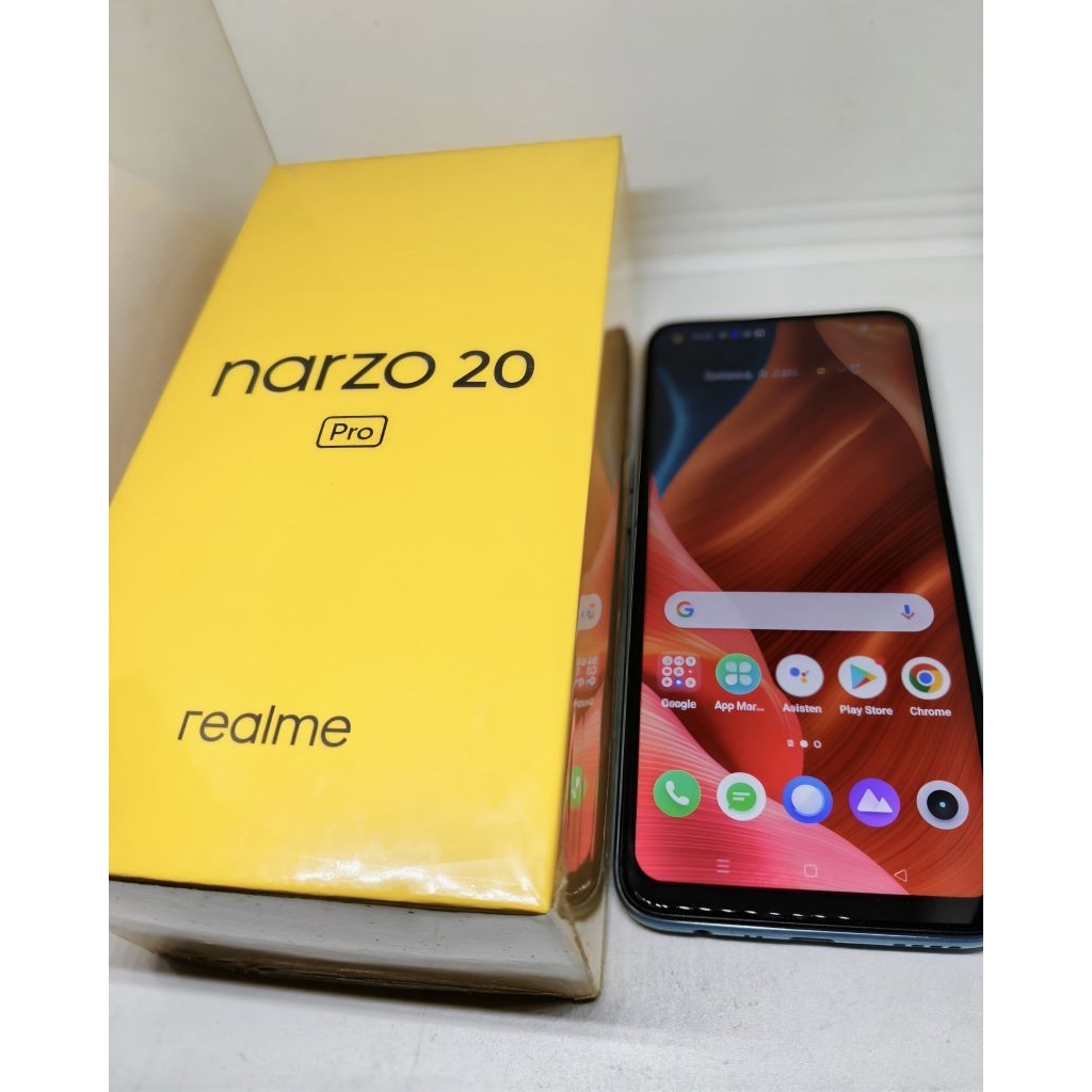Realme Narzo 20 Pro RAM 8/128GB Second Fullset