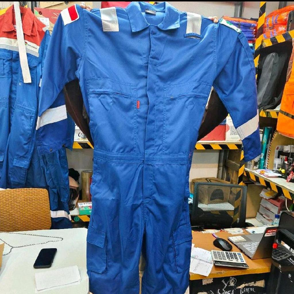 Coverall Nomex Dupont Royal Blue S4 M9 L3