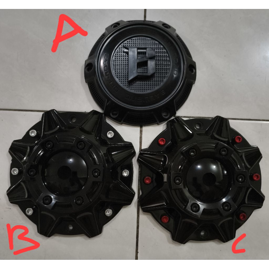 Center Dop Velg Roda Off Road Balistic Ballistic Balistik abs 4x4 4x2