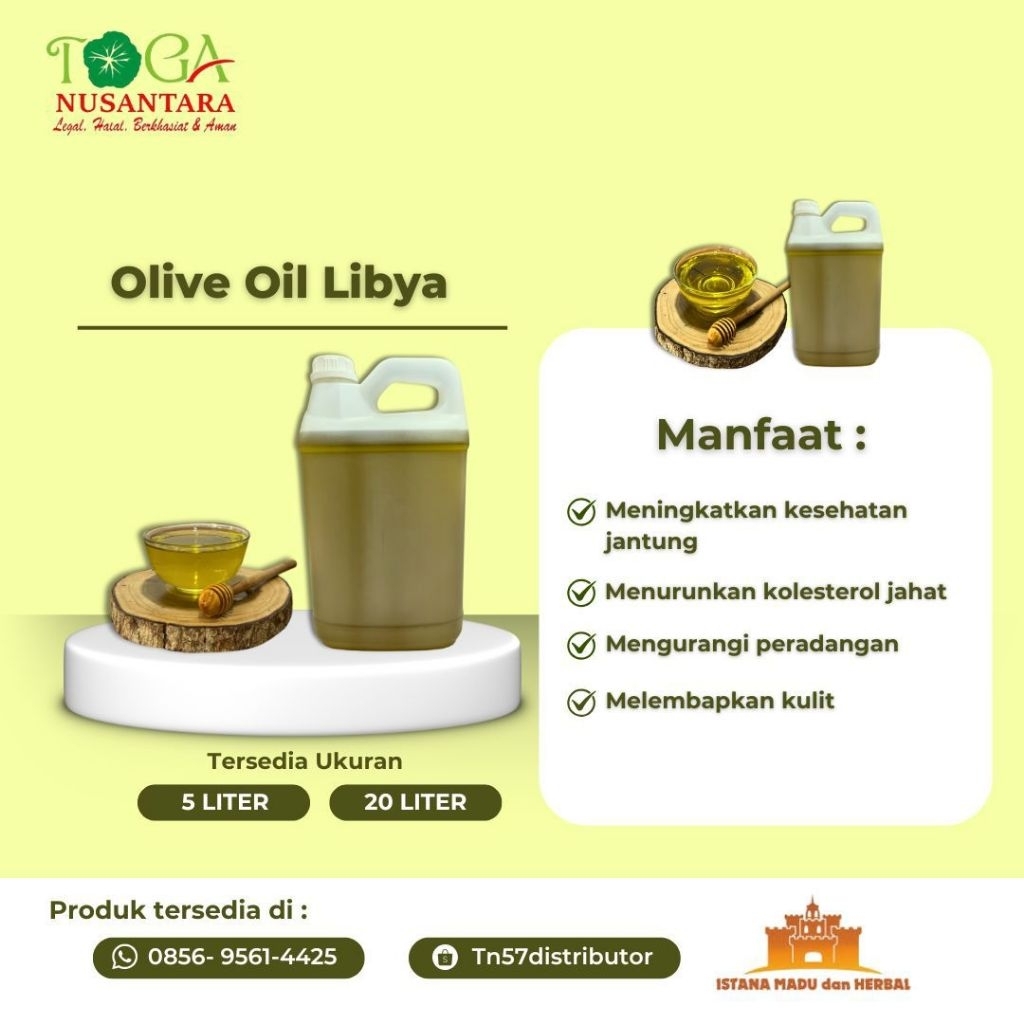OLIVE OIL LIBYA 5 LITER