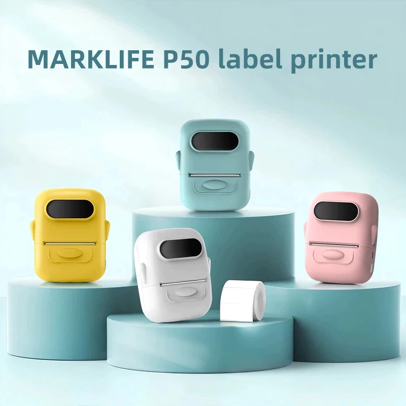 MARKLIFE PRINTER LABEL PORTABLE BLUETOOTH P50 PINK 1Y