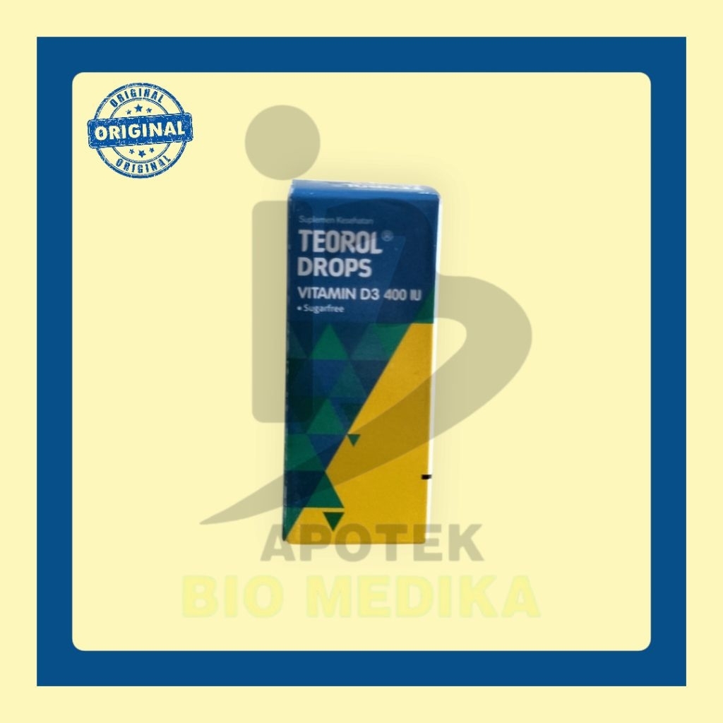 TEOROL DROP VITAMIN D BAYI DAN ANAK