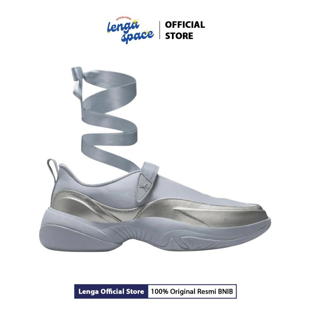Sepatu Basket Wanita Jordan Pointe Women's Basketball Shoes - Metallic Silver (IB8597-002) Original