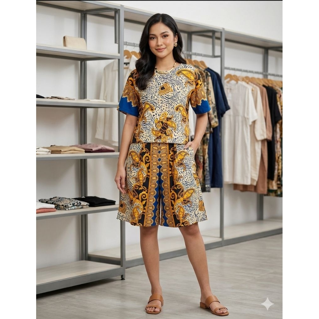 Setelan Kulot Jumbo Setelan Batik Setelan Jumbo