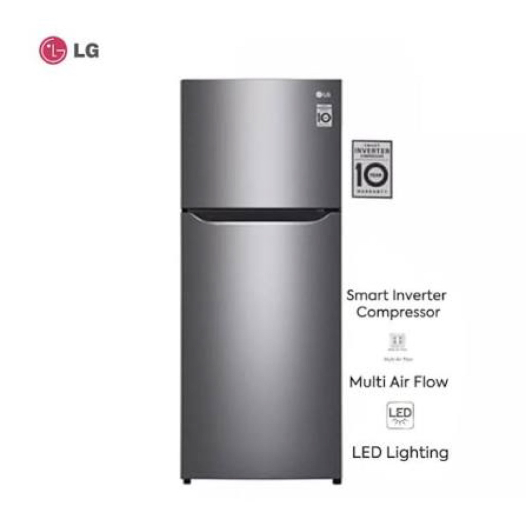 KULKAS LG 2 DOOR SMART INVERTER