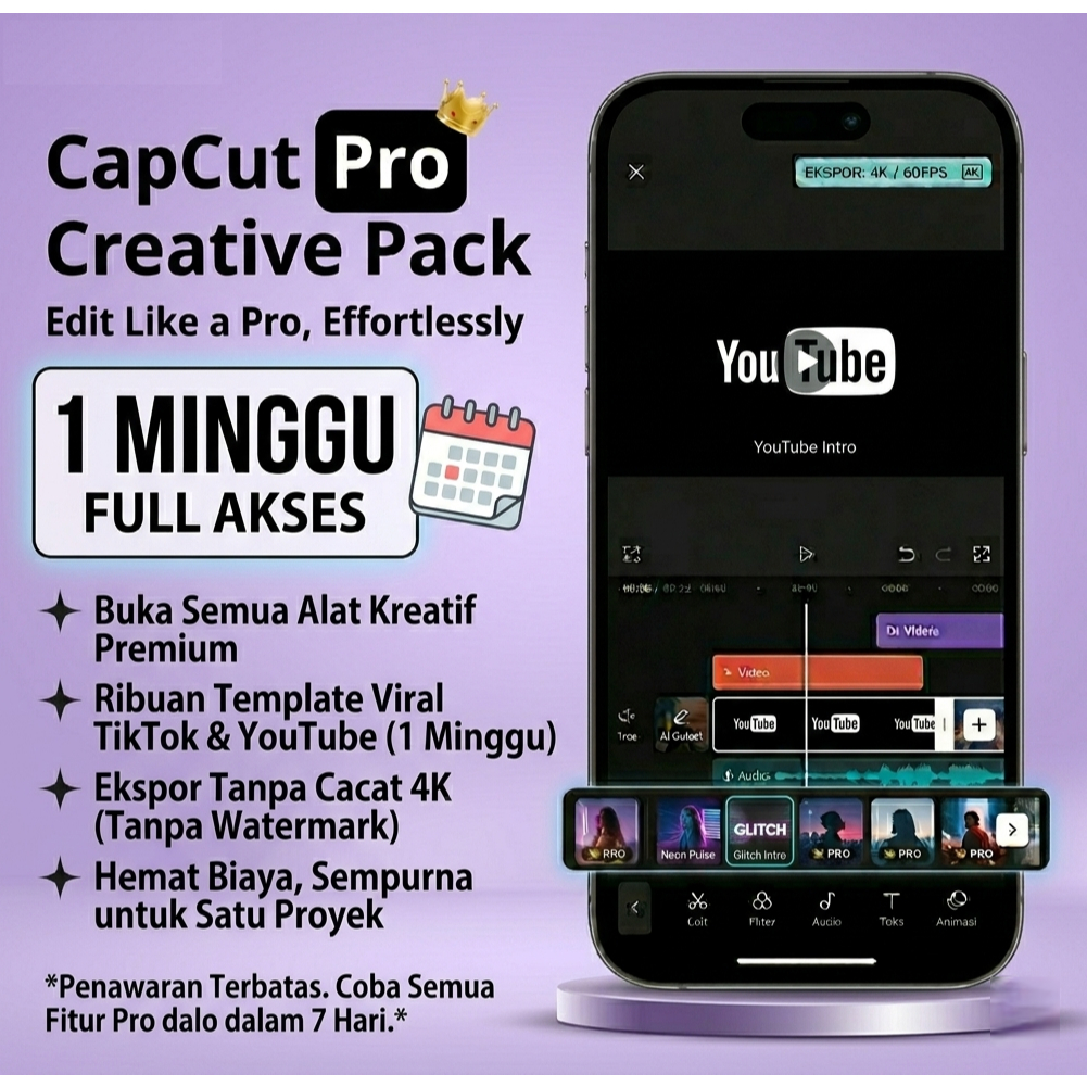 Super Capcut - Edit Video Seperti Content Creator Profesional | Mudah Terlaris