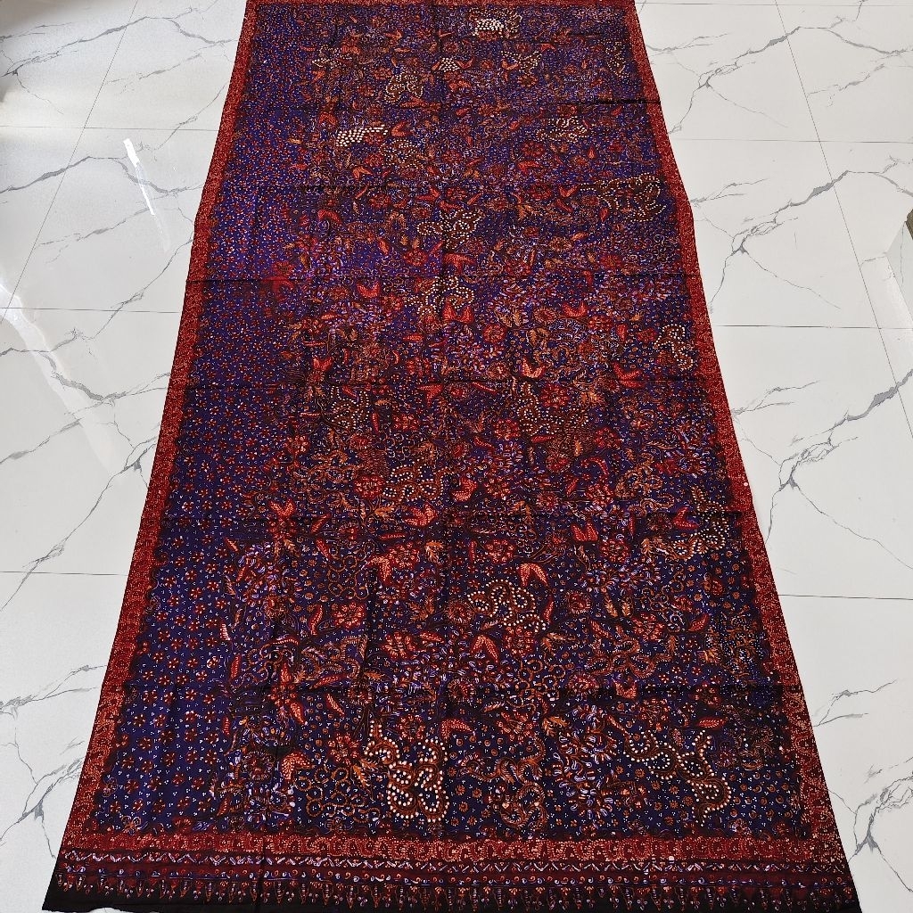 KAIN JARIK BATIK LASEM ASLI TULIS.