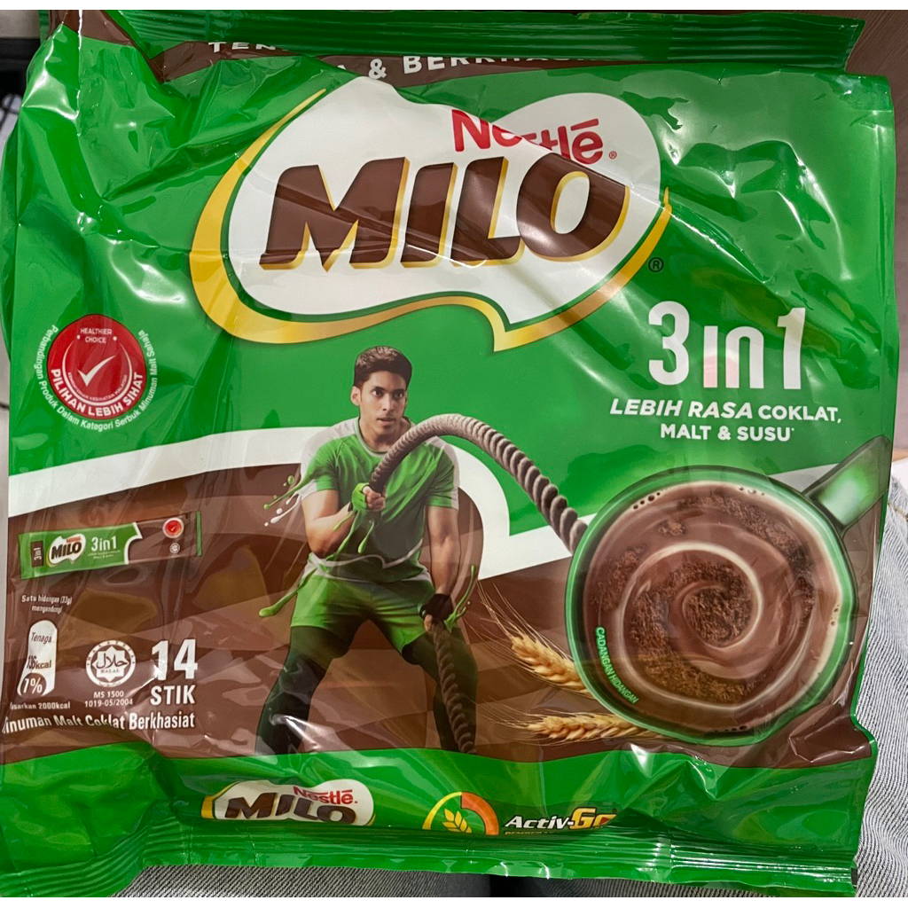 Milo Malaysia 3 in 1 Sachet