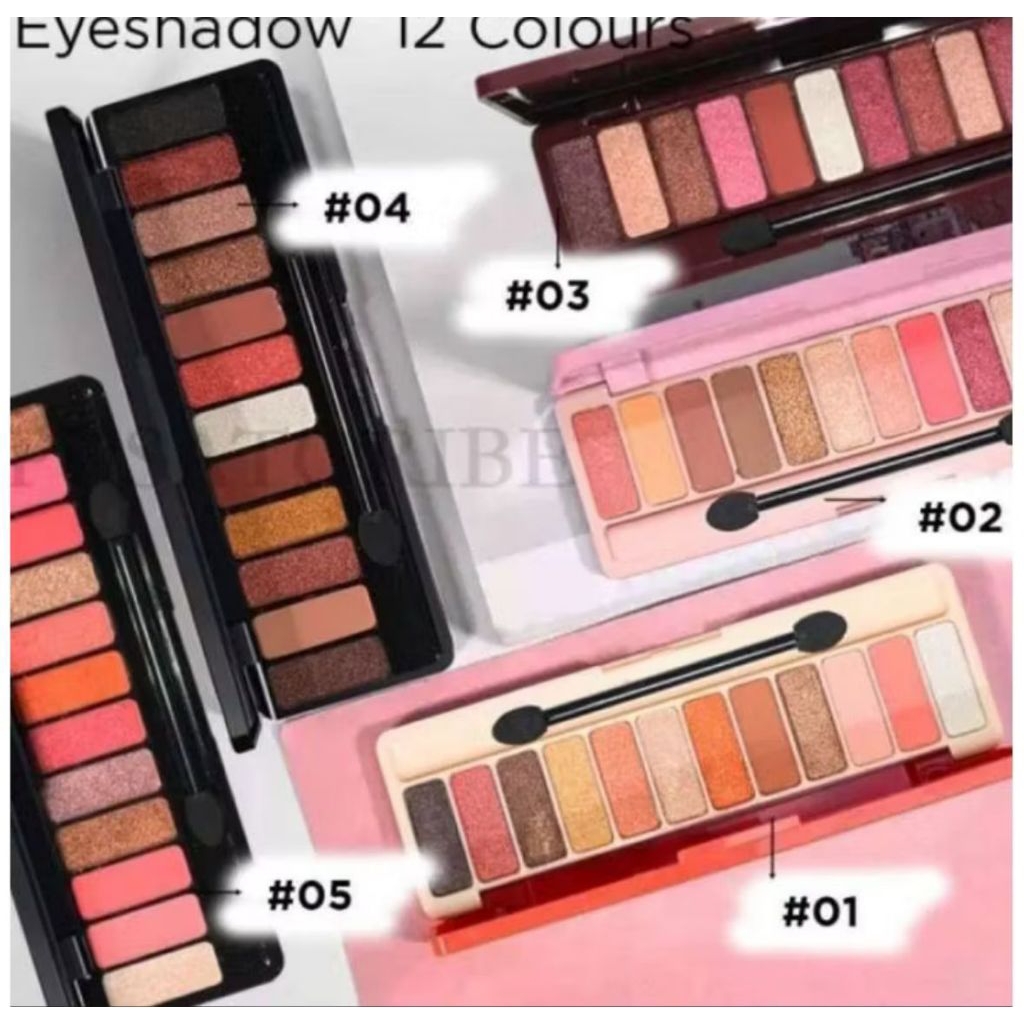 LAMEILA 1111 PALETTE 12 COLOR EYESHADOW