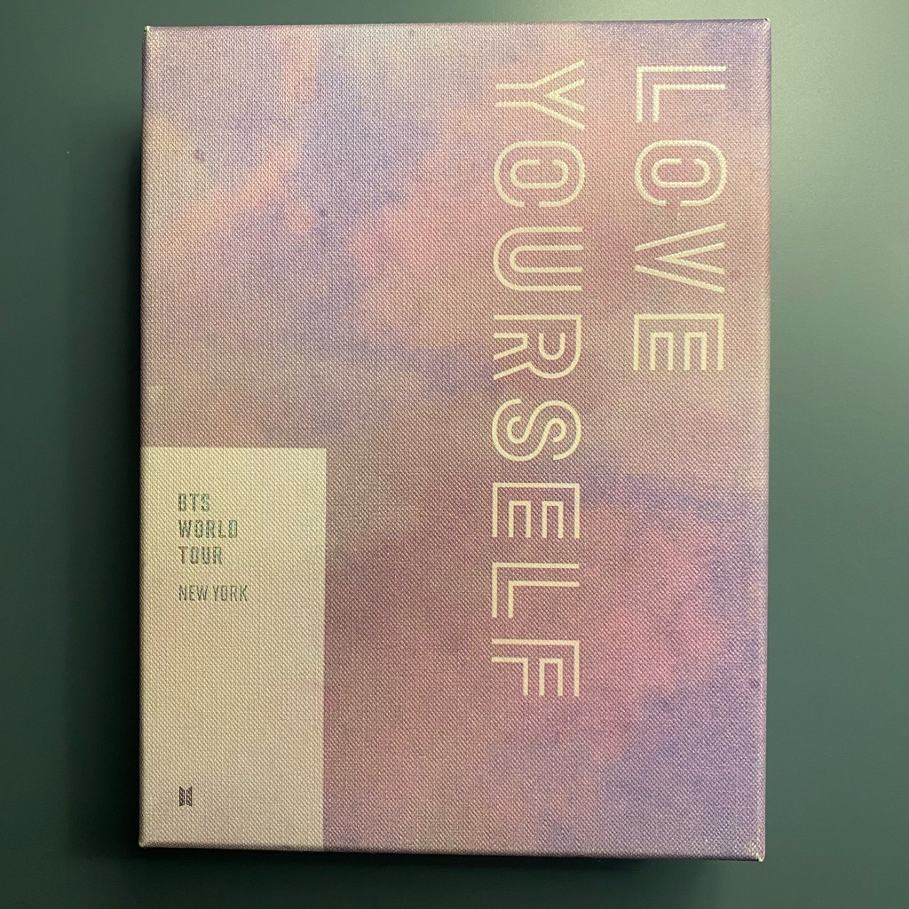 [ ready stock ] bts love yourself world tour new york dvd rm namjoon yoongi suga agustd seokjin jin 