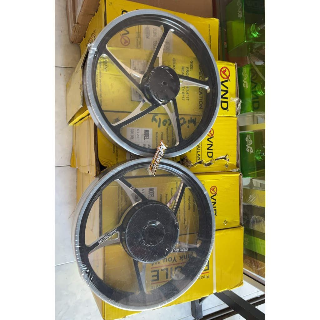 Velg Vnd Racing Kzr ring matic bebek sport ring 14 & 17