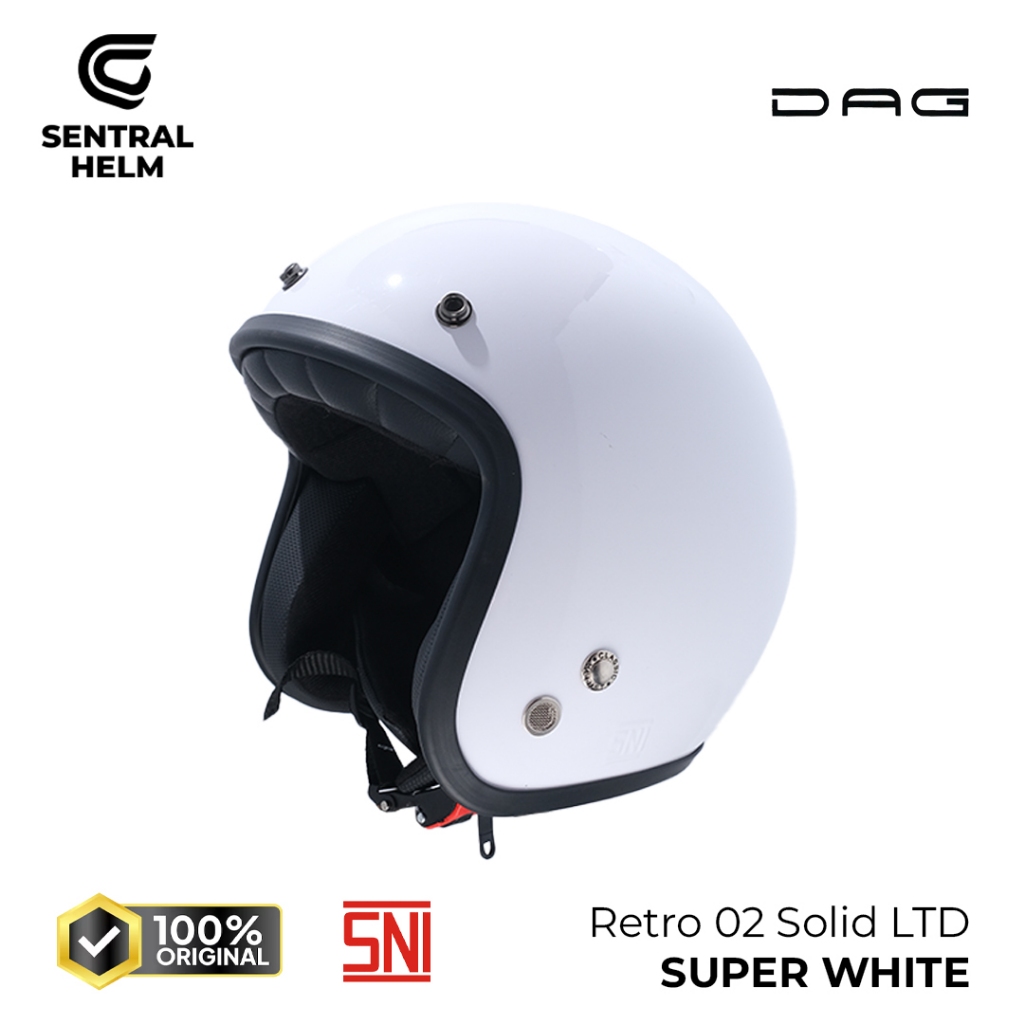 SENTRAL Helm DAG Helm Bogo Retro Premium SNI Original