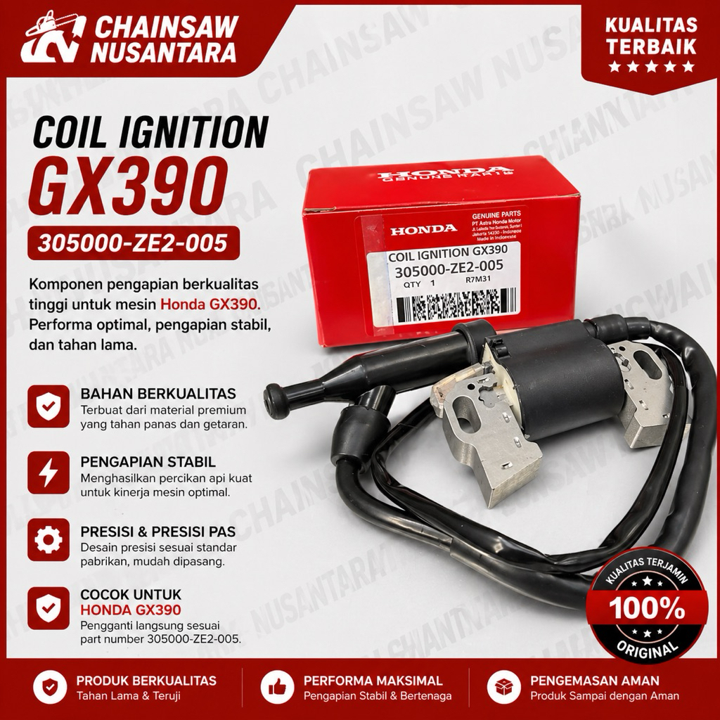 GX390 HONDA / CDI Mesin Gx 390 Honda / Coil Ignition Honda Gx 390