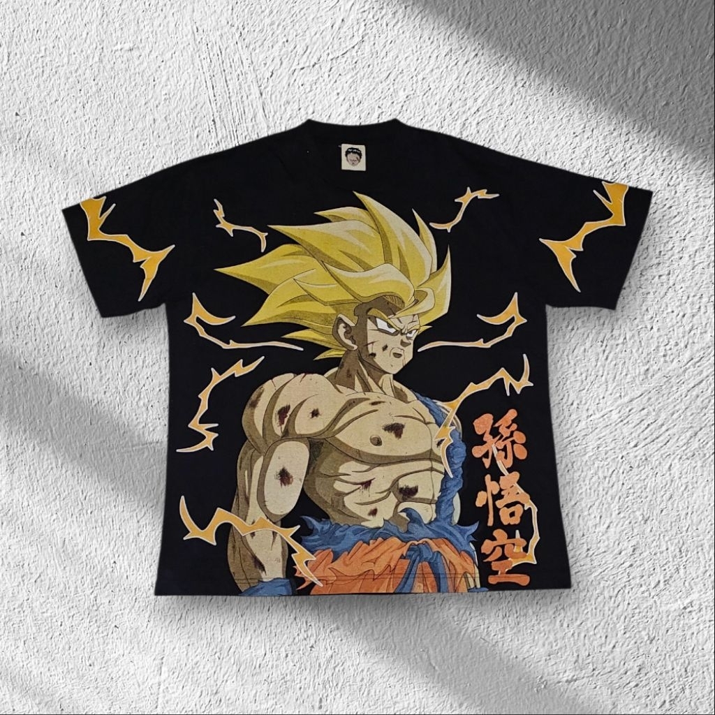 Kaos Bootleg Anime Dragon Ball AOP - Son Goku