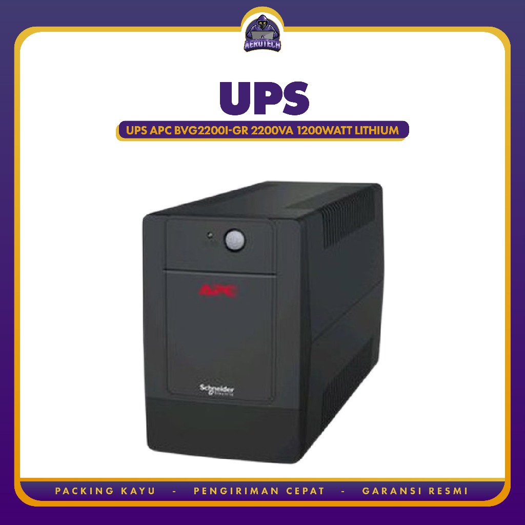 UPS APC BVG2200I-GR 2200VA 1200WATT Lithium Lifepo4