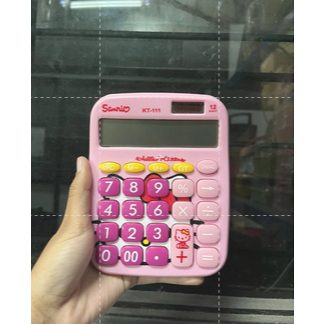 CNA Kalkulator Hello Kitty / Doraemon 111 / Kalkulator Karakter Lucu