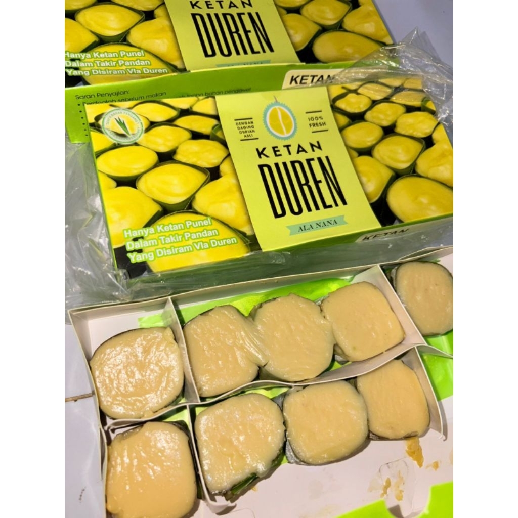 KETAN DUREN ALA NANA KHAS OLEH-OLEH MALANG  BAHAN ALAMI TANPA PENGAWET