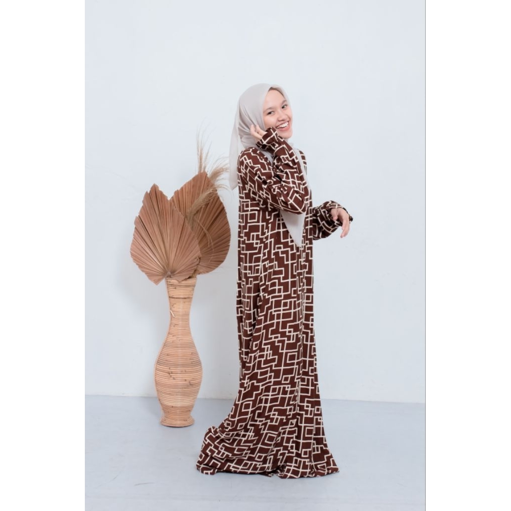 Gamis Kaftan Santri