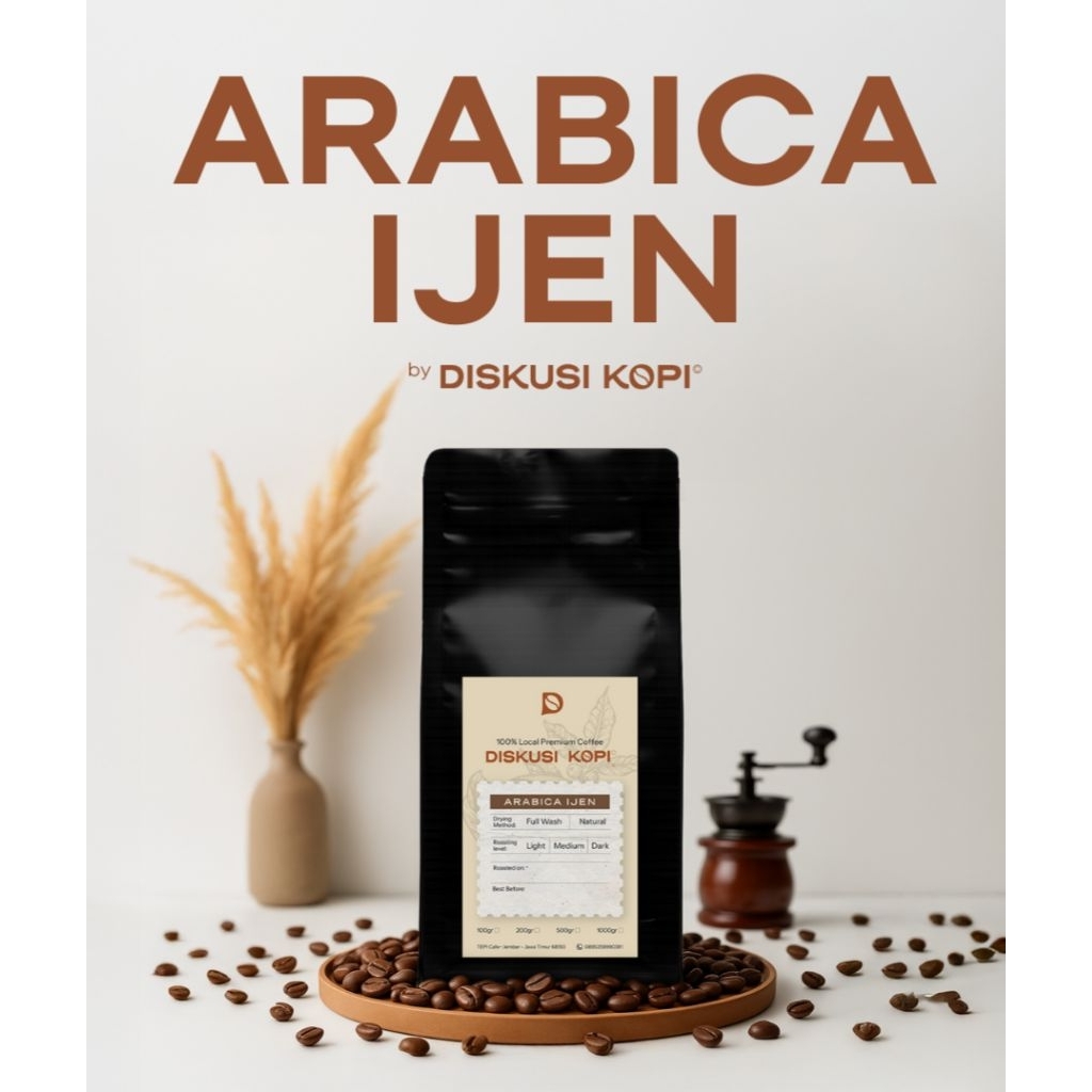 Kopi Arabica Ijen Premium 100% Original