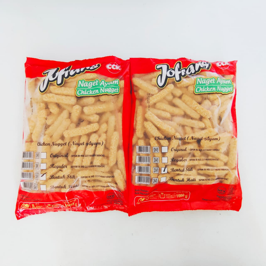 Nugget Stick Jofrans 1 Kg Naget Ayam Bentuk Stik