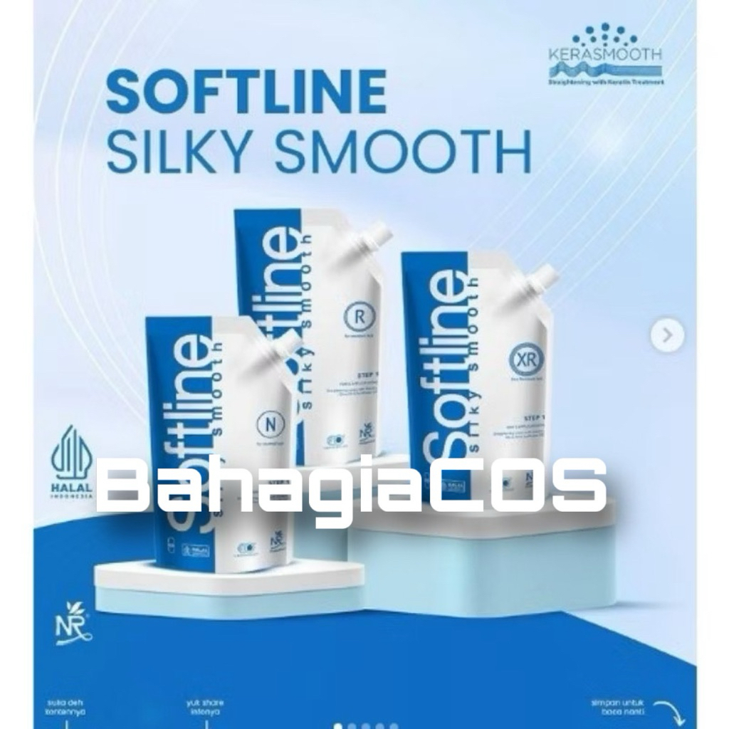 NR Softline Silky Smooth 500ml / NR Smoothing Keratin / Pelurus Rambut