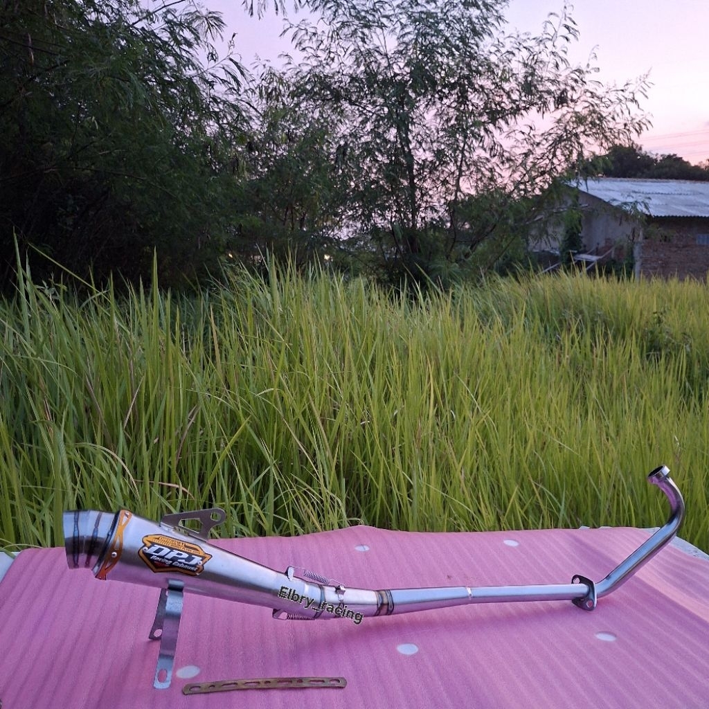 Knalpot racing DPJ CROM Jupiter mx old,Jupiter mx 135 new,Satria fu 150