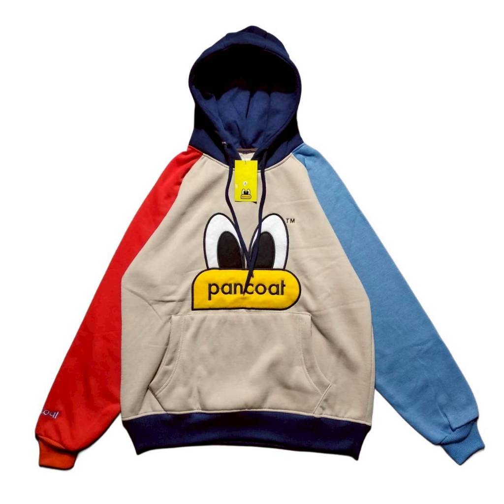 JAKET HOODIE PANCOAT CLOSE UP DUCK COMBI COLOR