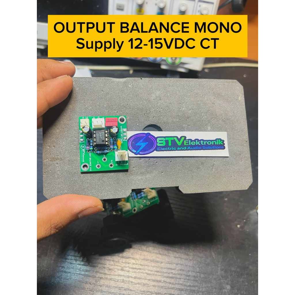 Output Balance Mono kualitas joss PCB Double layer