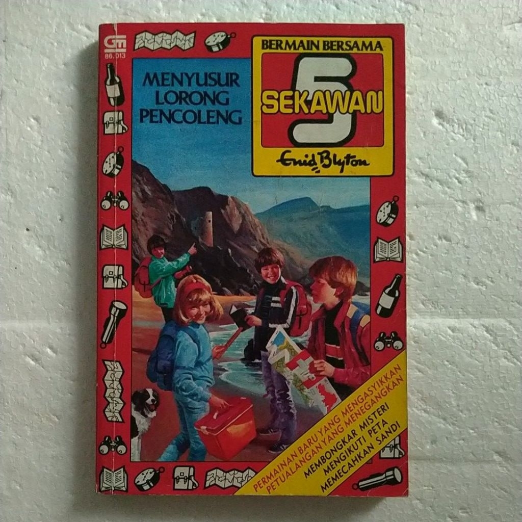 Buku Original 5 SEKAWAN MENYUSUR LORONG PENCOLENG By Enid Blyton