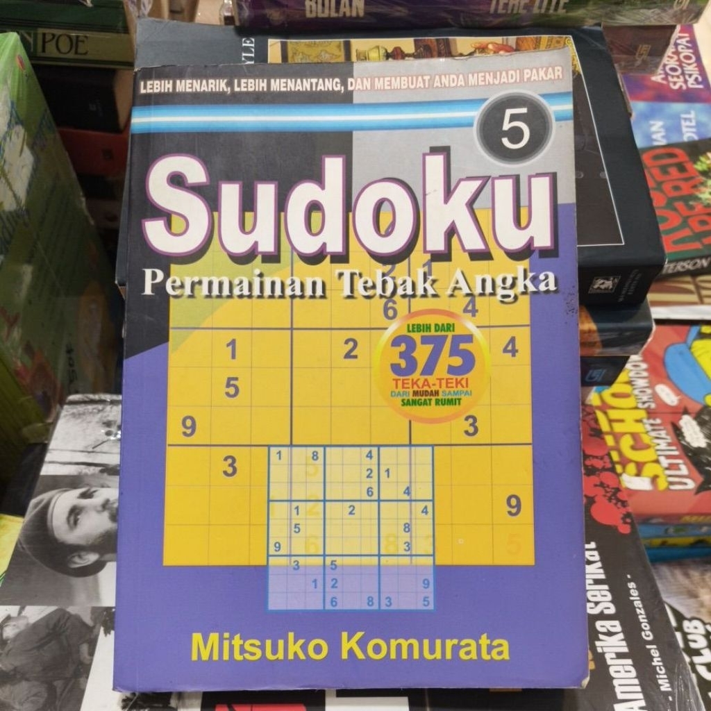 Buku Sudoku Permainan Tebak Angka by Mitsuko Komurata