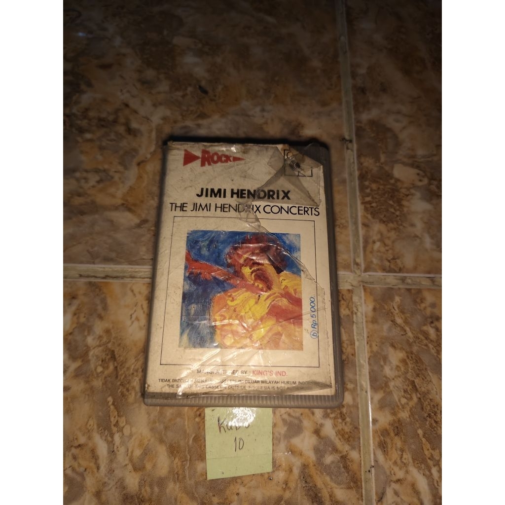 Kaset pita Jimi Hendrix - The Jimi Hendrix concerts