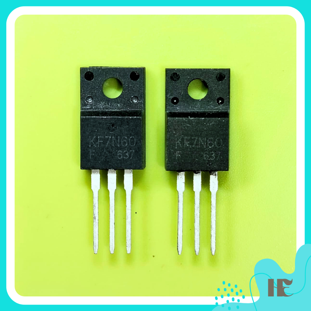 KF7N60 GARANSI KF7N60F 7N60 N-CH MOSFET TO-220F 600V 7A BARU