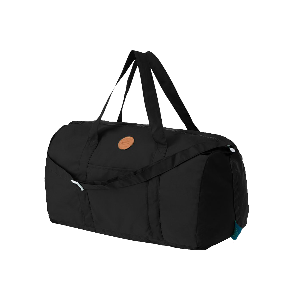 NIION Duffle Bag Black Sling Foldable Bag
