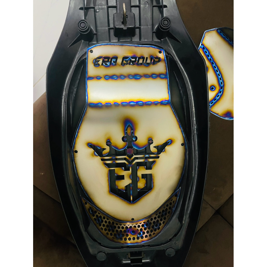 cover Tulangan titanium jok nmax old & nmax new